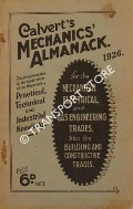 Calvert's Mechanics' Almanack 1926 by NASMITH, Frank (ed.)